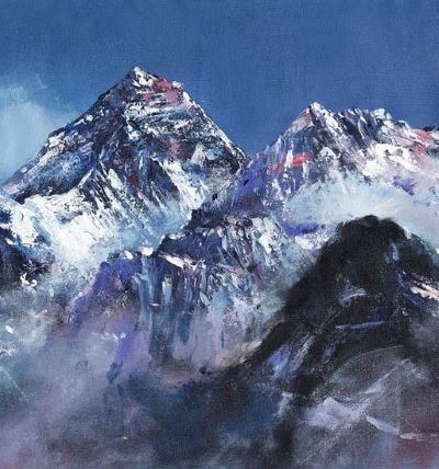 Mount-Everest-Acrylic-Painting R4