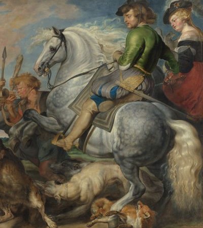 Godetsky Wolf and Fox Hunt R